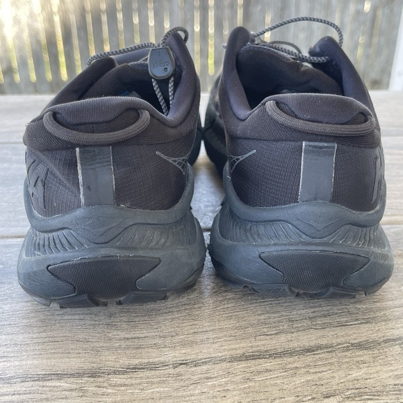 Hoka One Transport Wide Running Shoes Men 9.5 EE Black Trail Sneakers Gorpcore‎ main image 9